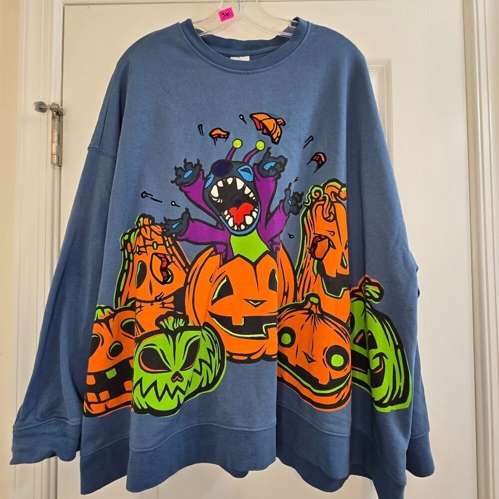 Disney Halloween Stitch Spirit Jersey - WDW 2024 - Authentic - Picture 2 of 6
